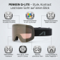Preview: Alpina PENKEN Q-LITE (black matt - mirror gold - schwarz)