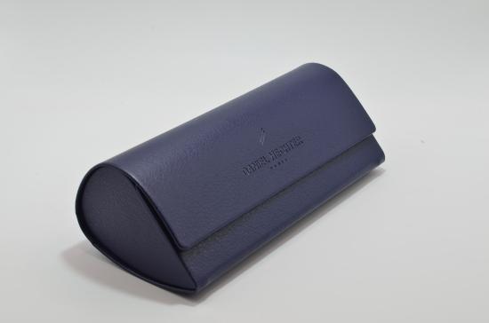 Daniel Hechter Etui Hartschale Blau rund