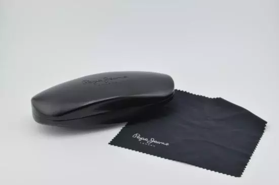 Pepe Jeans Hartschalenetui - Farbe Schwarz + Tuch