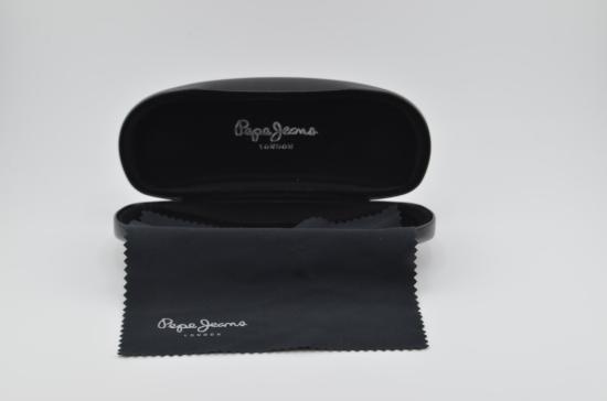 Pepe Jeans Etui Hartschale Schwarz + Tuch