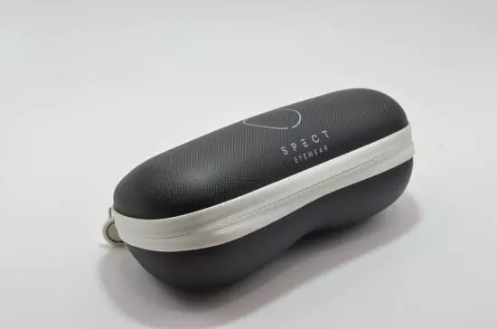 Softcase Etui - Farbe Schwarz/Weiss - Gross