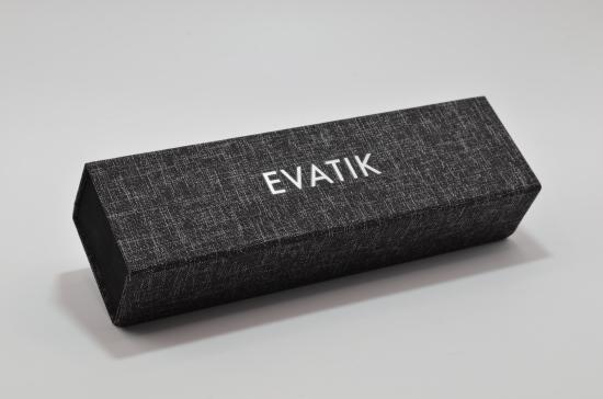 Evatik Etui Hartschale Schwarz