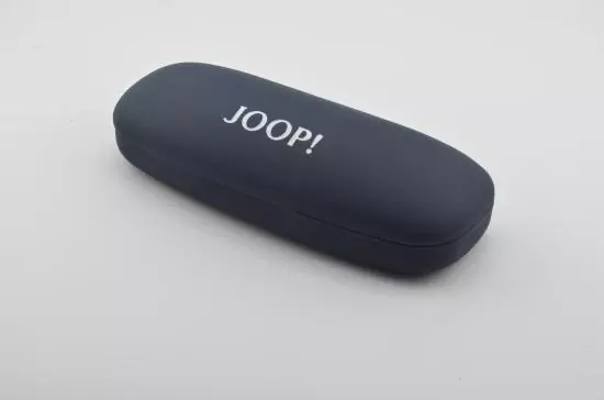 Joop Hartschalenetui - Farbe Blau + Tuch