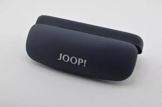 Joop Hartschalenetui - Farbe Blau + Tuch