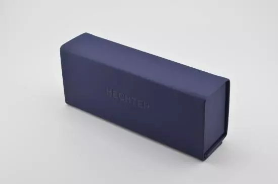 Hechter Paris Hartschalenetui - Farbe Blau + Tuch
