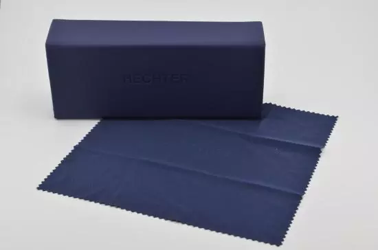 Hechter Paris Hartschalenetui - Farbe Blau + Tuch