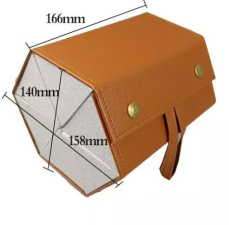 WH Brillen-Aufbewahrungsbox - 6 Fächer / Braun