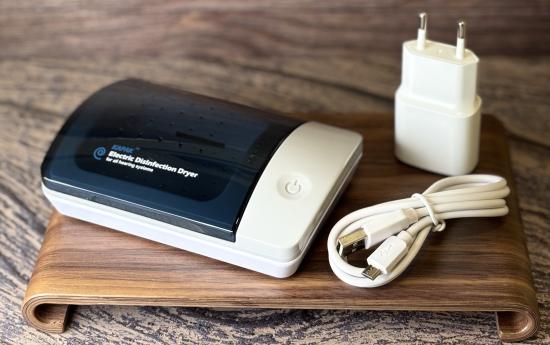 Kapak Elektronischer UV-C Hörgerätetrockner und Luftentfeuchter (Trockenbox)