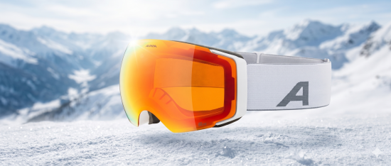 Alpina FALERA MAG Q-LITE (white matt - mirror red - weiß)