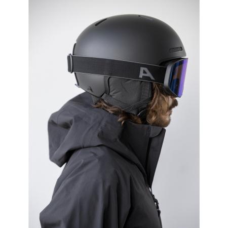 Alpina SLOPE Q-LITE (black matt - mirror blue)