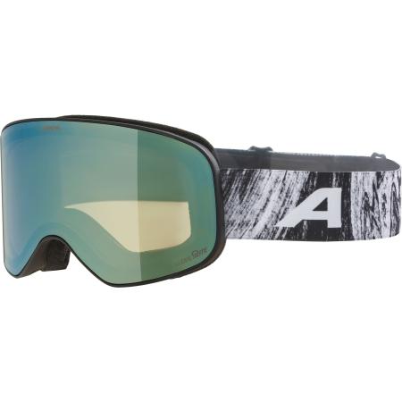SLOPE Q-LITE (black-glacier matt - mirror green)