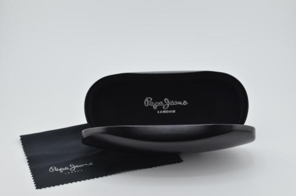 Pepe Jeans Etui Hartschale Schwarz + Tuch