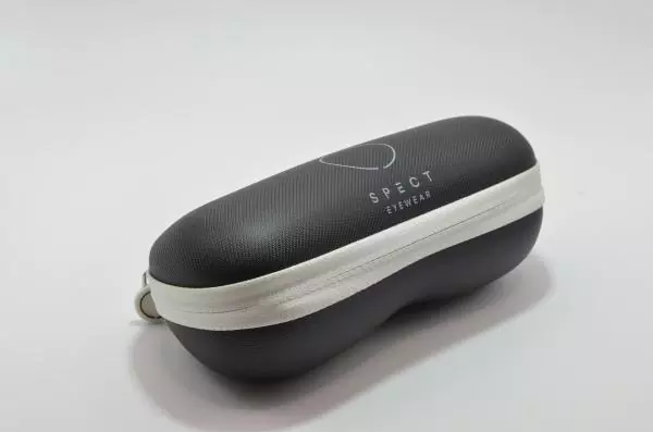 Spect Softcase Etui - Farbe Schwarz/Weiss - Gross