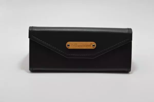 Brillenmann Softcase Etui - Farbe Schwarz