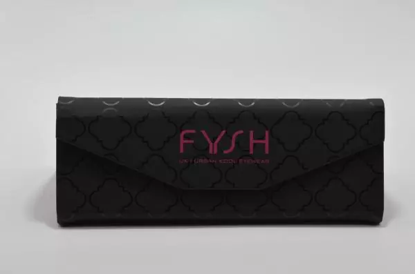 Fysh Hartschalenetui - Farbe Schwarz