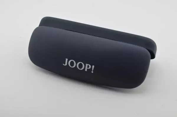 Joop Hartschalenetui - Farbe Blau + Tuch