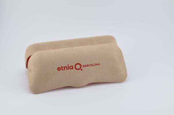 EtniaBarcelona Etui Hartschale Beige + Tuch