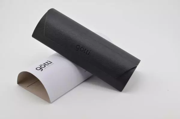 Götti Switzerland Hartschaltenetui - Farbe Schwarz - Rund