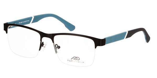 P&P Eyewear PP-348 c2 (Black/Blue)