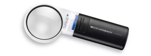Eschenbach Mobilux LED Handlupe 20D/5X