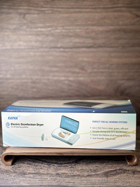 Kapak Elektronischer UV-C Hörgerätetrockner und Luftentfeuchter (Trockenbox)