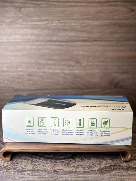 Kapak Elektronischer UV-C Hörgerätetrockner und Luftentfeuchter (Trockenbox)