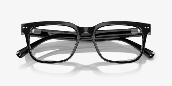 Ray Ban Nuance Audio SQUARE AW5004 S56 Shiny Black C4