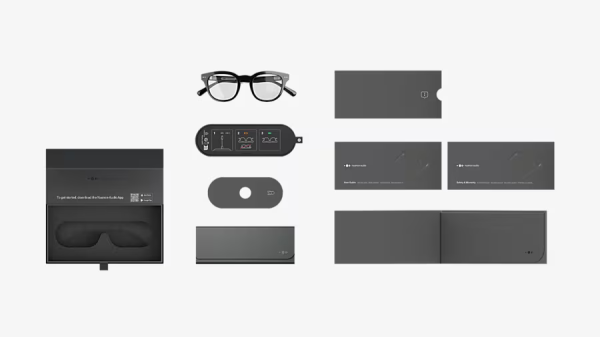 Ray Ban Nuance Audio PANTHOS AW5002 S48 Shiny Black C4