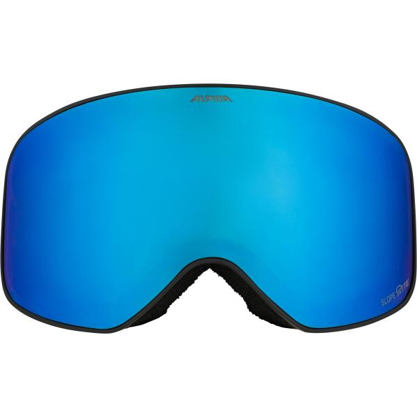 Alpina SLOPE Q-LITE (black matt - mirror blue)