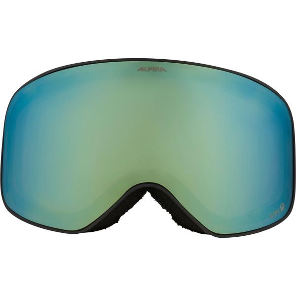 Alpina SLOPE Q-LITE (black-glacier matt - mirror green)