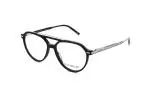 Die Brille DAP115 gibt es auch in der Farbe Silber-Schwarz