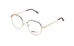 Die Brille UN812 gibt es auch in der Farbe Gold-Schwarz