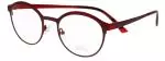 Die Brille 33491 gibt es auch in der Farbe Rot
