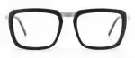 Die Brille CAVA gibt es auch in der Farbe Silber-Schwarz