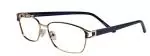 Die Brille 30098 gibt es auch in der Farbe Blau