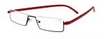 Die Brille 31632 gibt es auch in der Farbe Schwarz-Rot