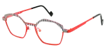Die Brille DZ853 gibt es auch in der Farbe Rot