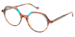 Die Brille DZ2346 gibt es auch in der Farbe Orange-Blau