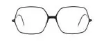Die Brille FRANKA gibt es auch in der Farbe Schwarz