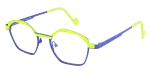 Die Brille DZ853 gibt es auch in der Farbe Grün-Blau