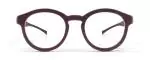 Die Brille CRISP gibt es auch in der Farbe Burgund