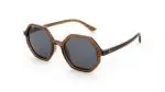 Die Brille HPS30103 gibt es auch in der Farbe Braun