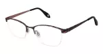 Die Brille 3706 gibt es auch in der Farbe Schwarz-Rot