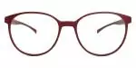 Die Brille RUIZ gibt es auch in der Farbe Burgund
