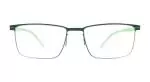 Die Brille BYTE gibt es auch in der Farbe Schwarz-Grün