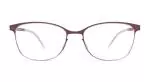 Die Brille WAVE gibt es auch in der Farbe Burgund