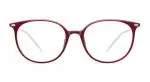 Die Brille QUOIN gibt es auch in der Farbe Burgund