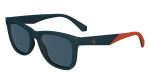 Die Sonnenbrille CKJ24302S gibt es auch in der Farbe Petrol