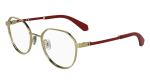 Die Brille CKJ25304 gibt es auch in der Farbe Gold