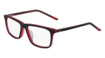 Die Brille 5541 gibt es auch in der Farbe Schwarz-Rot